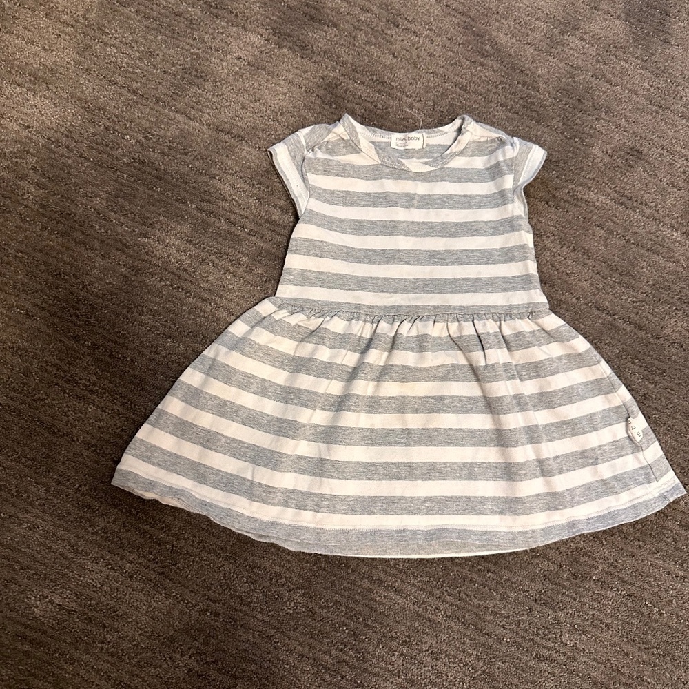 Miles Baby Striped Dress 18 Months